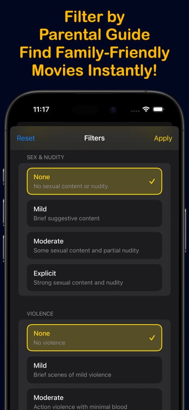 Parental Filter Screen